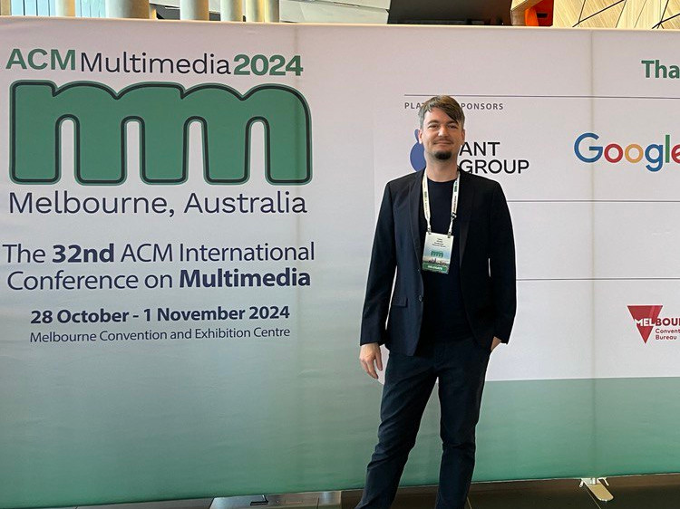 Fabian Deuser at Melbourne where he presented our winning solution to the visual drone localization challenge