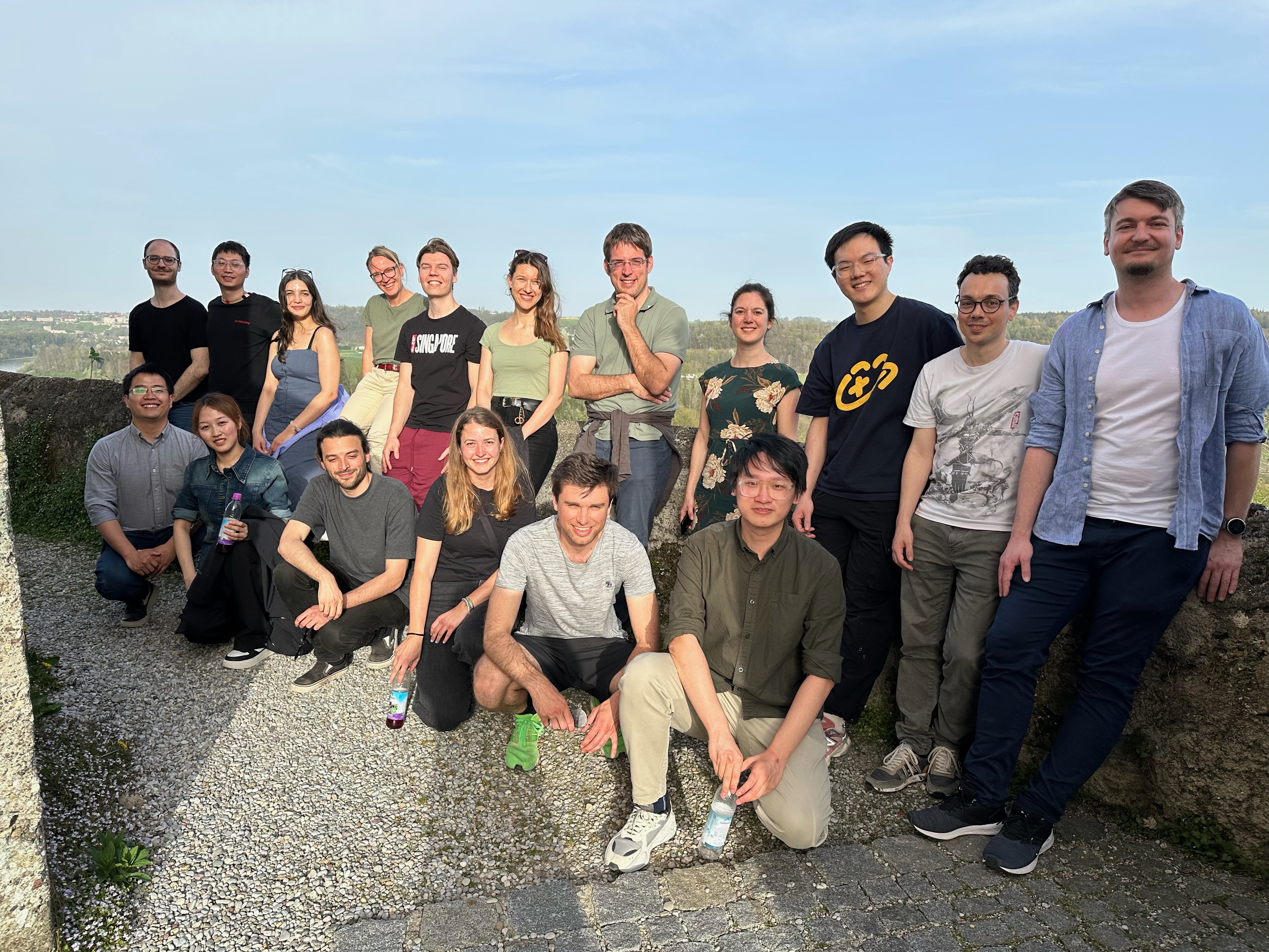 Joint groups of BGD and RSA during our hike to church Marienberg